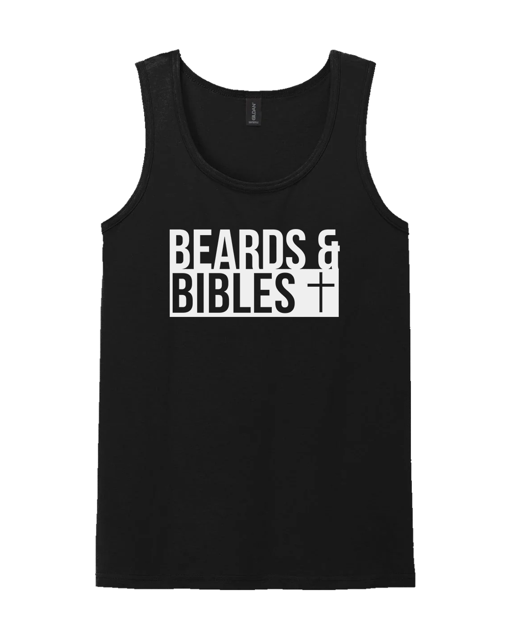 Men's Beards and Bibles Tank Top