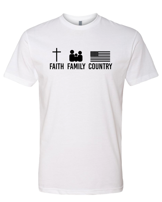 Faith Family Country Shirt