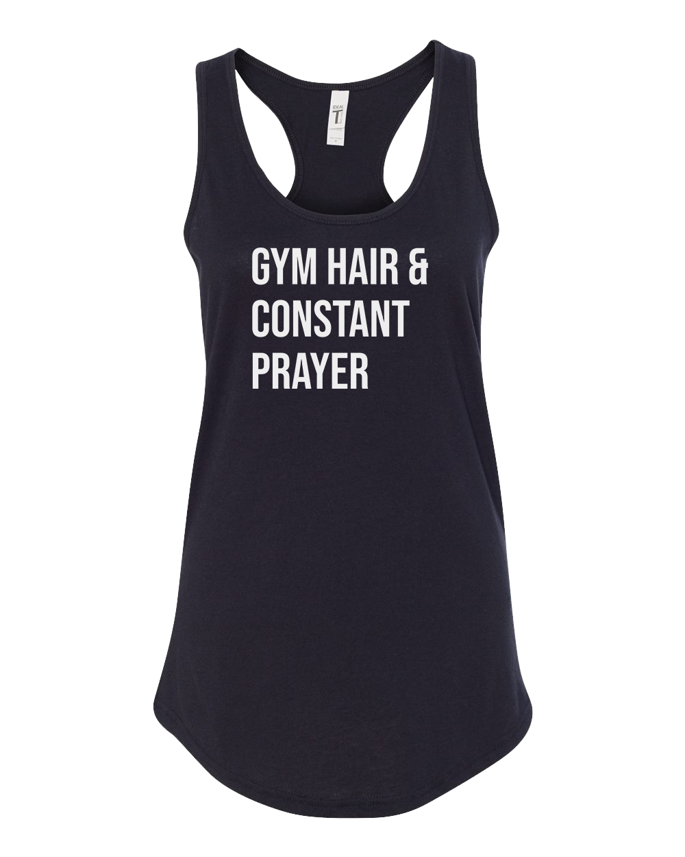 Women's Gym Hair and Constant Prayer Tank Top