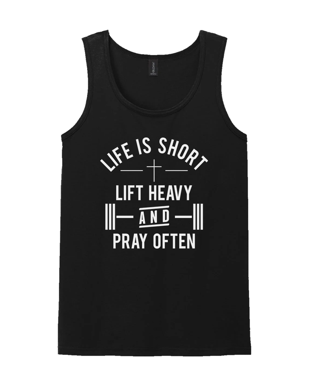Men's Life Is Short Lift Heavy Tank Top