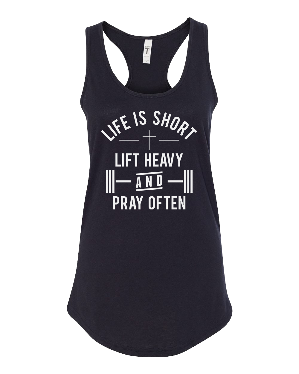 Women's Life Is Short Lift Heavy Tank Top