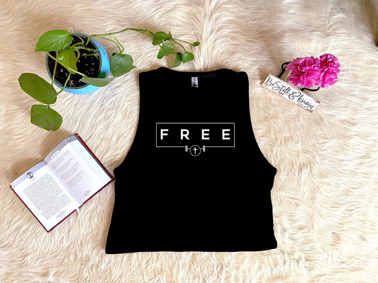 Free Sleeveless Crop Top