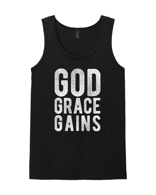 Men's God Grace Gains Tank Top