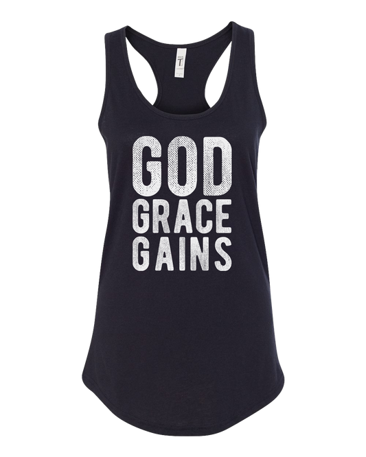 Women's God Grace Gains Tank Top