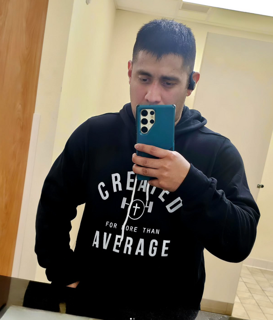 Created For More Than Average Hoodie
