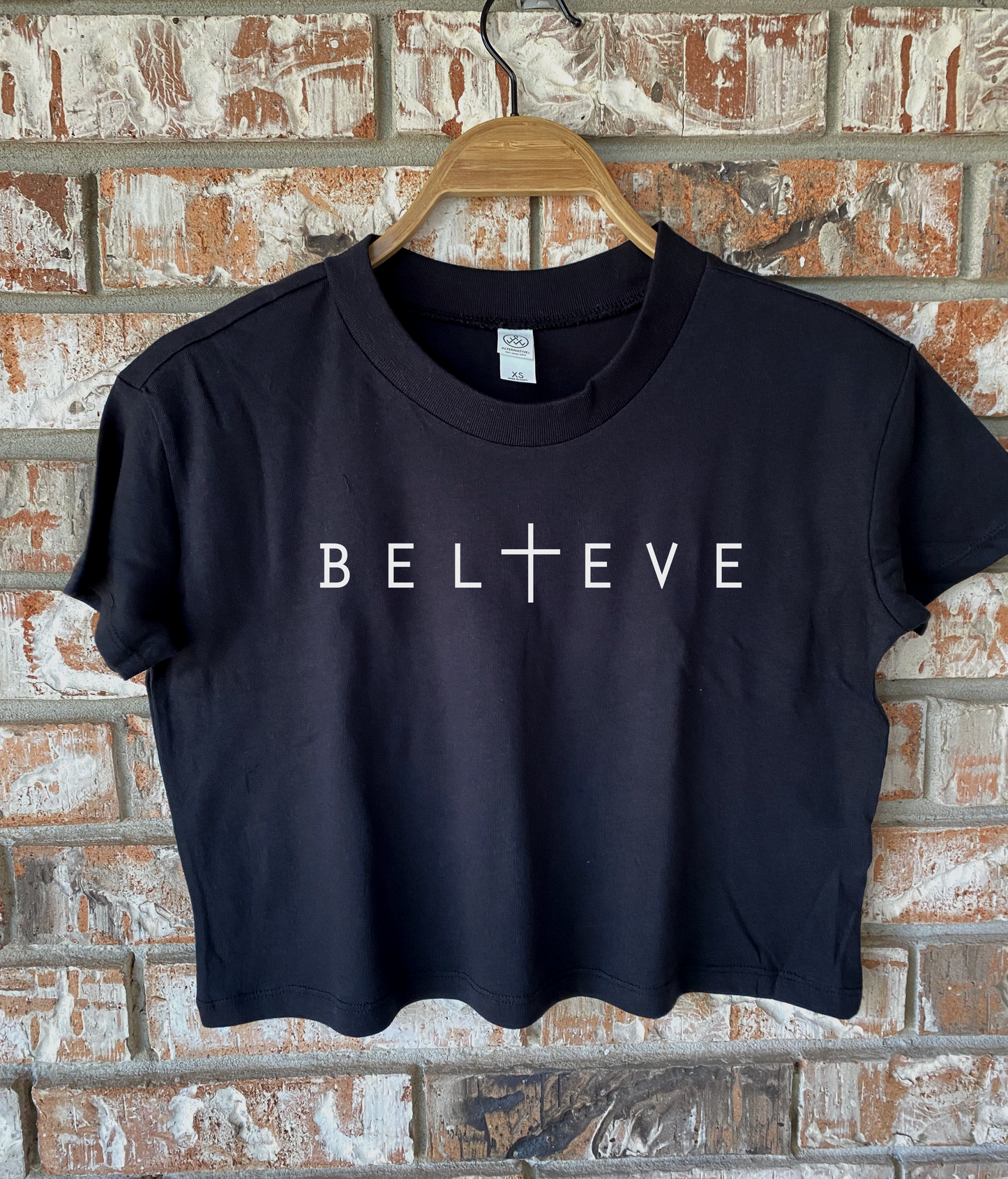 Believe Crop Top