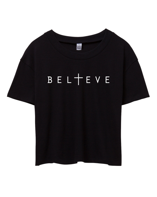 Believe Crop Top