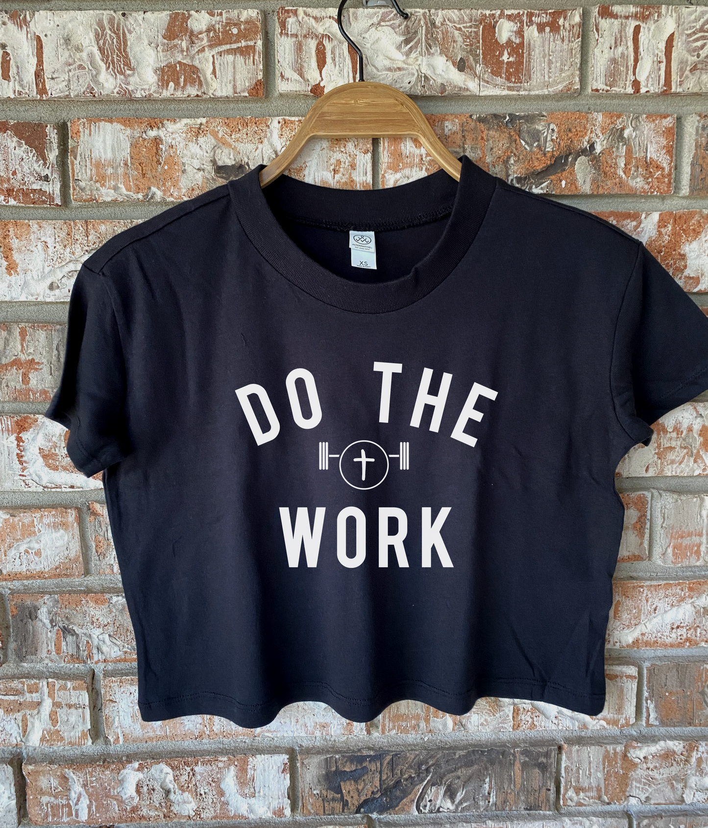 Do The Work Crop Top