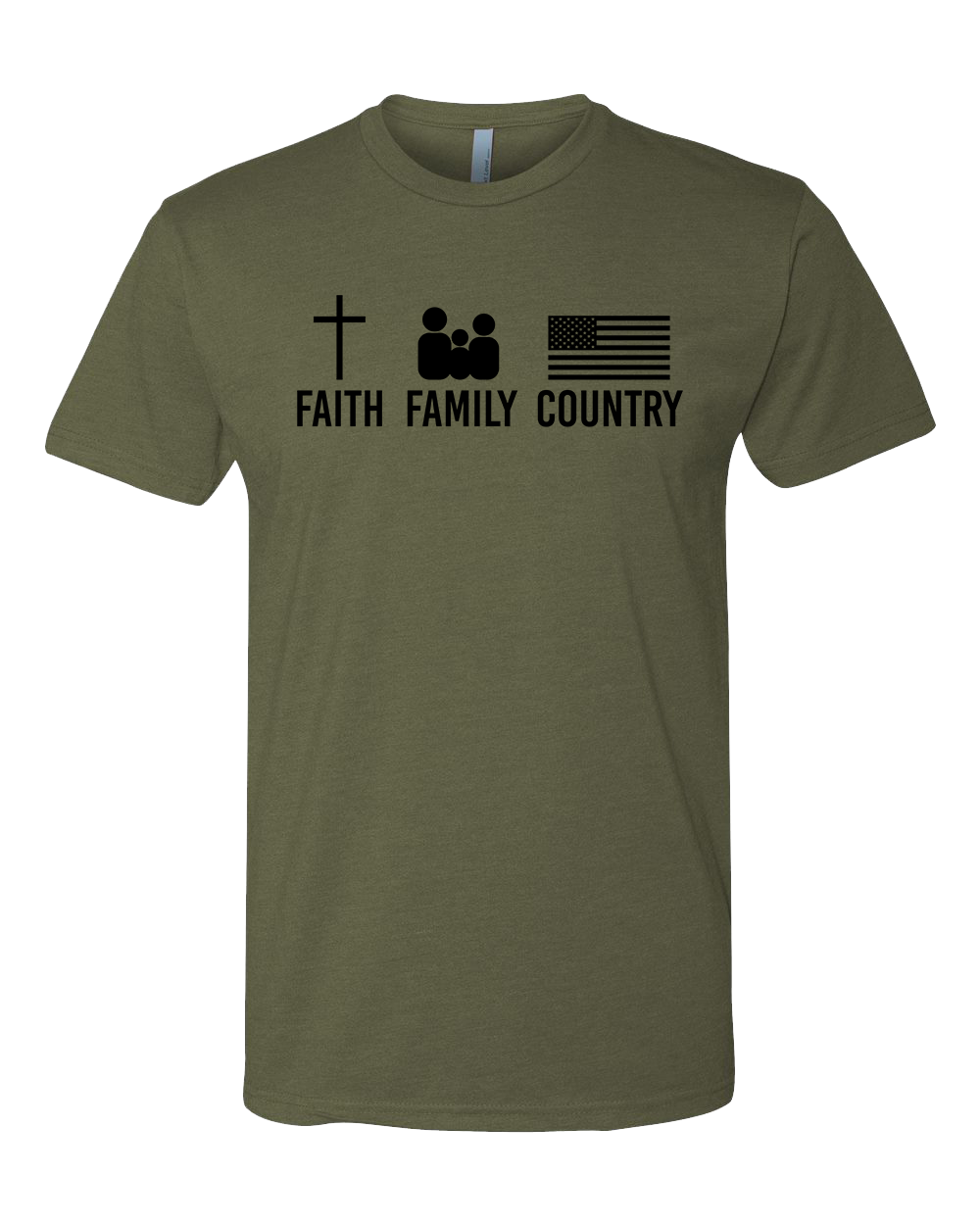 Faith Family Country Shirt