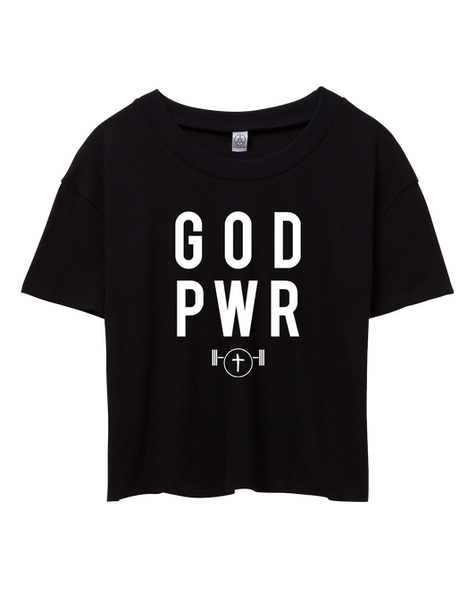 God Pwr Crop Top